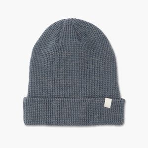 NWT Vuori Alpine Waffle Beanie in color Lake